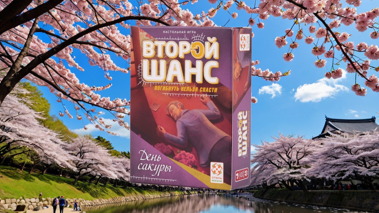 Распаковка настолки Последний шанс -день сакуры.
