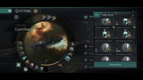 EVE Echoes - New Tactical Modules For Lucent-Moon & Carriers - Networked Mode & Logistics Support