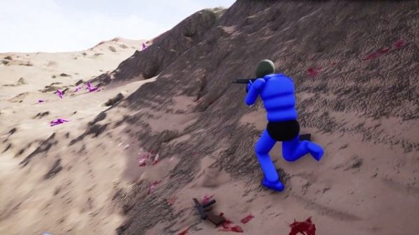 MANTA'S WARBOX NPC Wars - Battle Of The Desert - AI Battles with Active Ragdoll Physics! [Warbox]