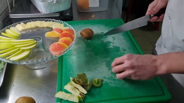 Фруктовая нарезка на праздничный стол смотреть онлайн