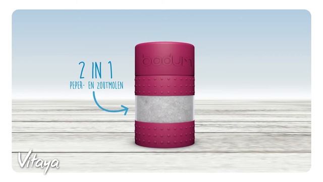 Design peper- en zoutmolen van Bodum bij Vitaya magazine смотреть онлайн