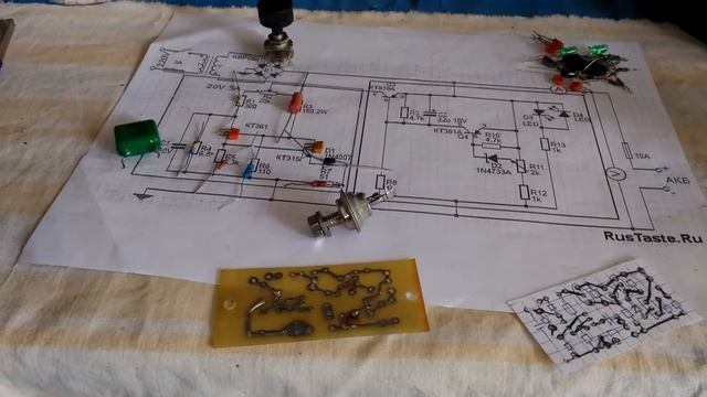Автозарядное автомат на тиристоре. 3 часть. смотреть онлайн