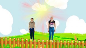 Веселая зарядка для детей