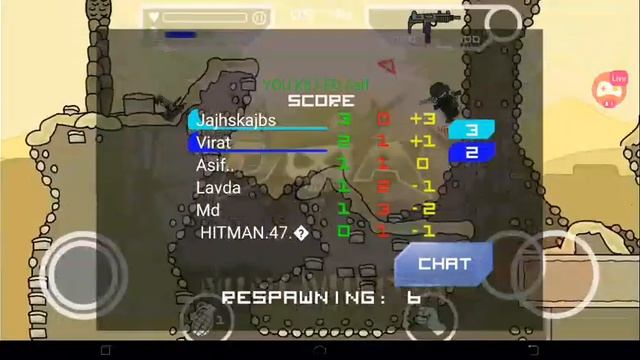 Watch me play Mini Militia mod by sahad ikr via Omlet Arcade! смотреть онлайн