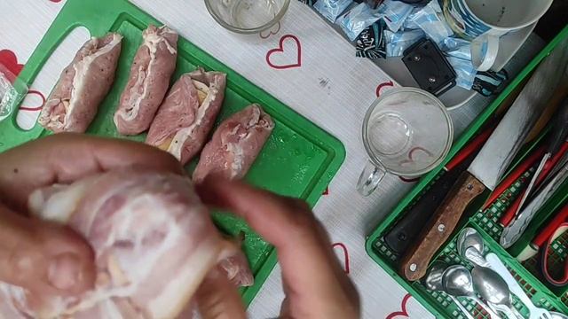 Мясные рулеты на мангале смотреть онлайн