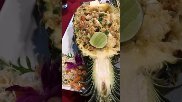 Pineapple rice,steam fish and carbonara 😋 смотреть онлайн