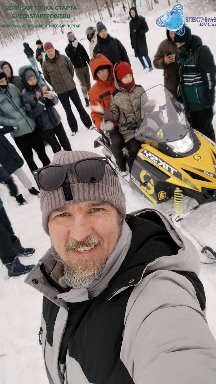 В Новый Год на природе, на снегокатах, сноубайках и снежных собаках – море впечатлений и позитива смотреть онлайн