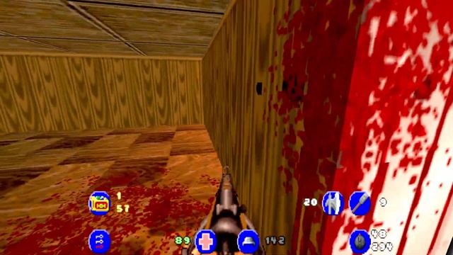 Brutal Wolfenstein 3D | Episode - 1 | Level - 2 [Cheats] #gamingdelinquent #wolfenstein3d