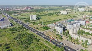 Волгоградсверху - 60 км над Волгоградом