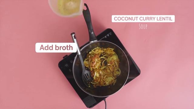 Vegan Coconut Curry Lentil Soup смотреть онлайн