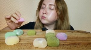 ASMR MOCHI  Mukbang Eating Show | асмр мукбанг моти матча фрукты
