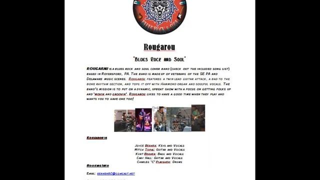 Rougarou Rehearsal Recording of 'Hard To Handle' смотреть онлайн