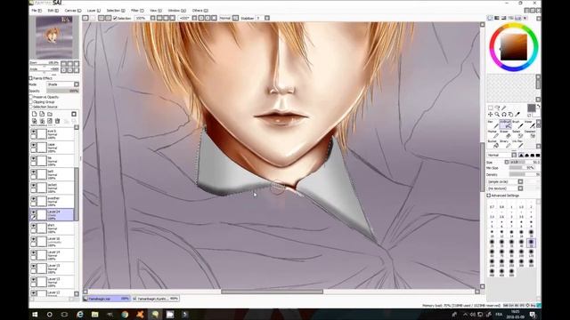 Yamanbagiri Kunihiro Speedpaint(Touken Ranbu) смотреть онлайн