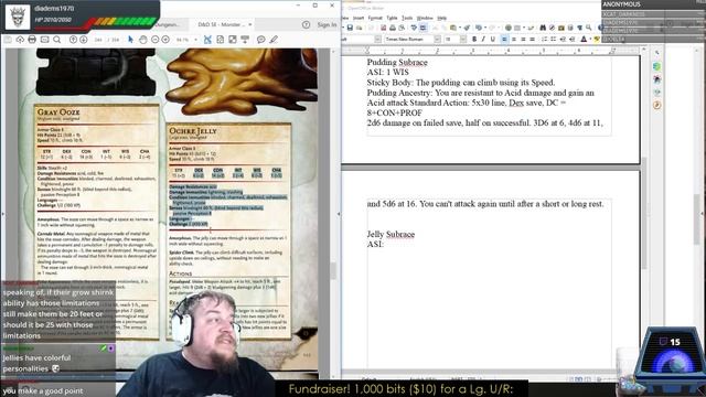 D&D 5E Campaign Creation: "Ooze People" Creating Custom Races Pt. 2 смотреть онлайн