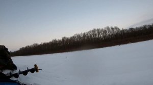 снегоход Буран заброска на рыбалку .mp4