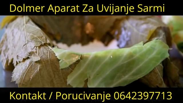 Dolmer Maquina de charutinho Com Folhas De Uva Ou Repolho смотреть онлайн
