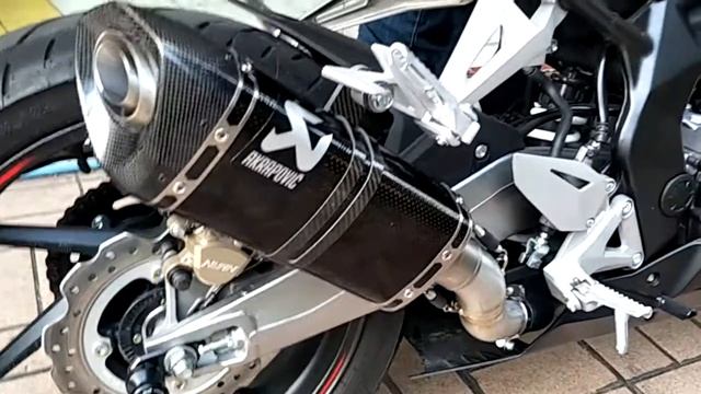 Akrapovic Honda CBR250RR '17 slip-on Carbon Logo Aluminium BY TPpowersport group смотреть онлайн