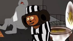 Анекдот | Первоходы: мульт про Волка и Зайца | Звери в тюрьме.