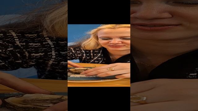 Девушка первый раз попробовала устрицу смотреть онлайн