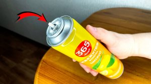 Как ИСПОЛЬЗОВАТЬ БАЛЛОН с ОСВЕЖИТЕЛЕМ ВОЗДУХА, если СЛОМАЛАСЬ КНОПКА РАСПЫЛИТЕЛЬ или её вообще нет?