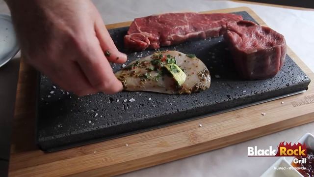 The best steak stone for cooking hibachi & stone grill by Black Rock Grill смотреть онлайн