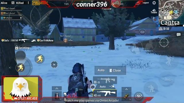 Noob playing PUBG MOBILE via Omlet Arcade. Also hosting other players. Come join me. смотреть онлайн