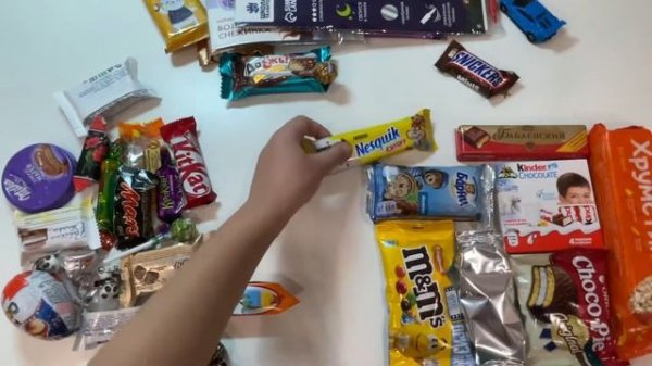 Распаковка сладкого подарка #2