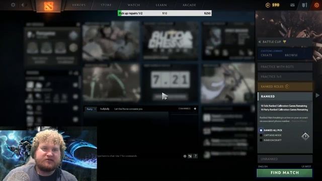 Dota 2: 7 21 patch, not the notes just the other stuff смотреть онлайн