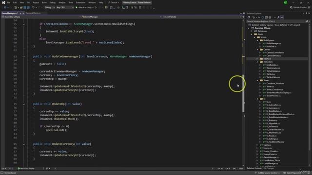Udemy - The Ultimate Guide to Creating a Tower Defense Game in Unity7 смотреть онлайн