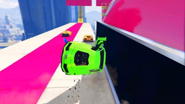 SHINCHAN AND FRANKLIN TRIED THE IMPOSSIBLE SPIRAL LOOP WALLRIDE PARKOUR CHALLENGE GTA 5 смотреть онлайн