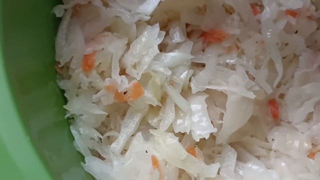 КАПУСТА ЗАКВАШЕНА. Белая, хрумкая, вкусная. смотреть онлайн