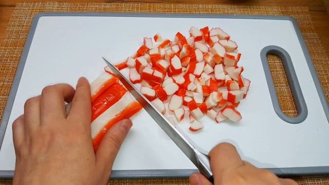 Для любителей цветной капусты!👍💖Очень вкусный салат! смотреть онлайн