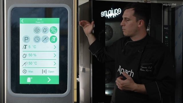 ПАНЕЛЬ УПРАВЛЕНИЯ В КОНВЕКЦИОННОЙ ПЕЧИ APACH COOK LINE AB6QT смотреть онлайн