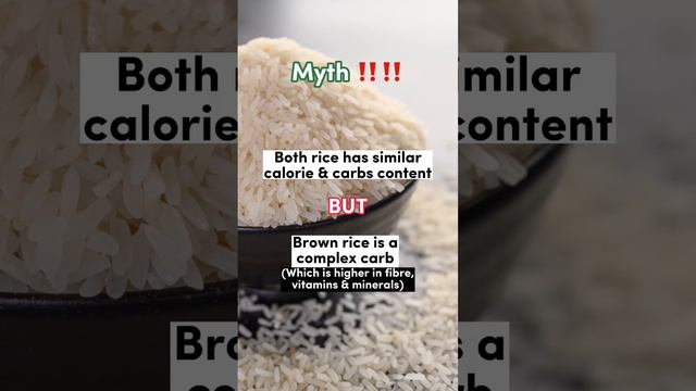 Both rice can be part of a healthy diet when eaten in moderation 😉🍚❤️#shorts смотреть онлайн