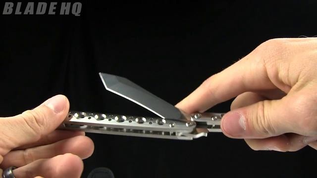 Benchmade 67 Tanto Recurve Butterfly Knife Overview смотреть онлайн