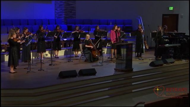 В любви Христа - Пение Маргариты с скрипичным оркестром смотреть онлайн