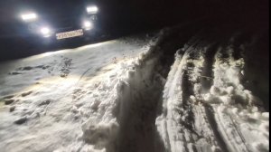 На Ниве по снежной целине в город и обратно): легко и с кайфом, хотя...