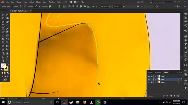 How to shade and color vector portrait in adobe illustrator смотреть онлайн