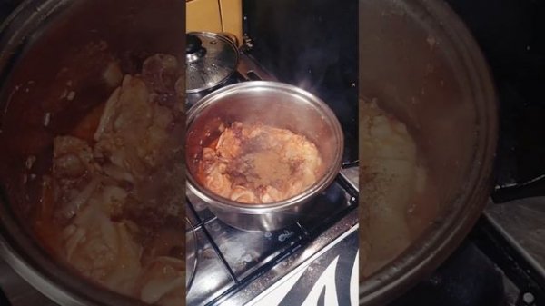 Жаркое с тыквой и курицей по-домашнему / Обед за 30 минут