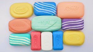 Асмр резка яркого сухого мыла. Cutting soap