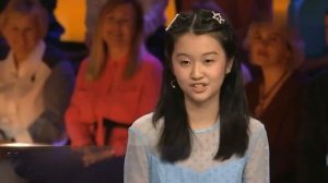 Юная китаянка Сюй Мохань участвует в программе «Привет, Андрей» и поёт песню Пахмутовой