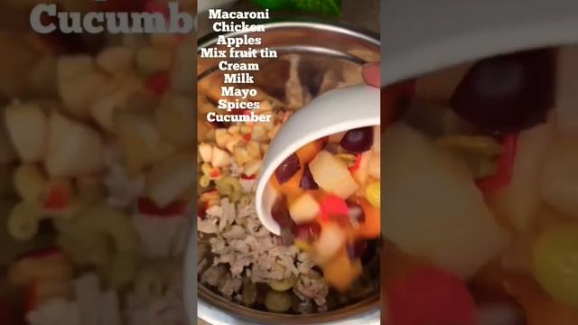 creamy macaroni chicken salad | #shorts #shortvideo #short #macaroni #macaronisalad #salad #recipe смотреть онлайн