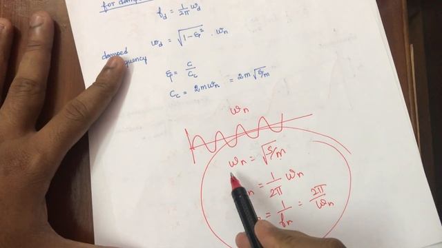 Free Vibration Damped - Dynamics of Machinery (DOM) in Tamil смотреть онлайн