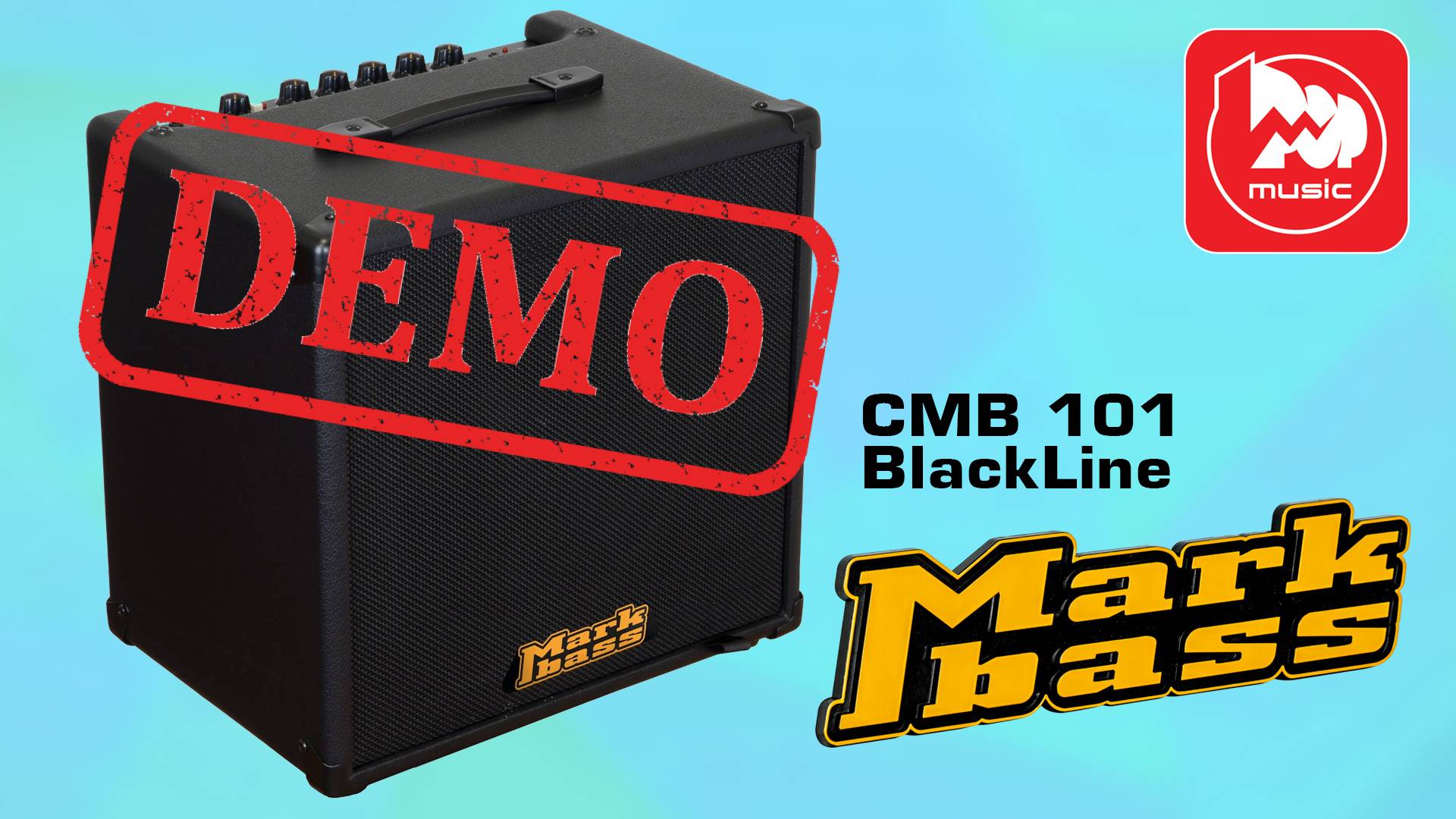 Басовый комбо MARKBASS CMB 101 BlackLine - демонстрация звучания смотреть онлайн