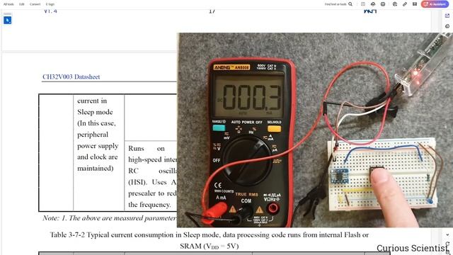 CH32V003J4M6 Tutorial - Part 9 - Low-power modes смотреть онлайн