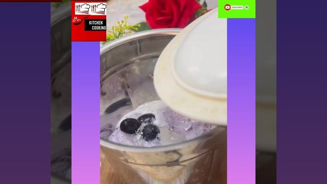 Black Current ice cream milk shake recipe @kitchencooking7695 #icecream #milkshake #shorts смотреть онлайн