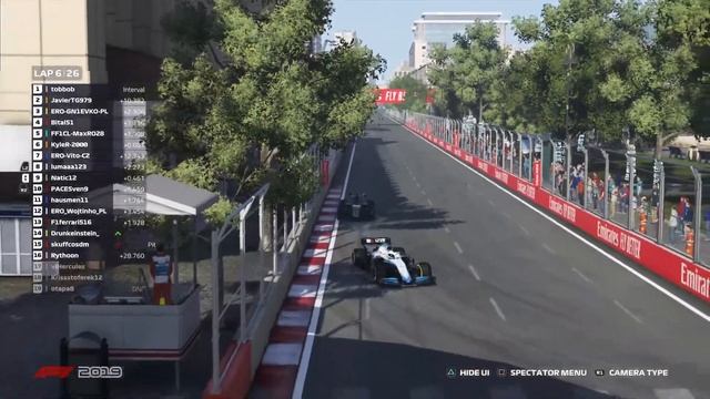 ERO F2 - S2 R7 - AZERBEIJAN GP смотреть онлайн