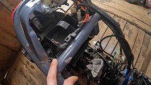 Постройка скутера с нуля. Honda dio 27.