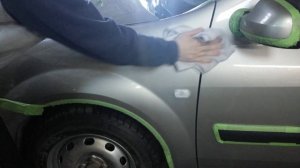 Лада Ларгус, полировка кузова. Подробно