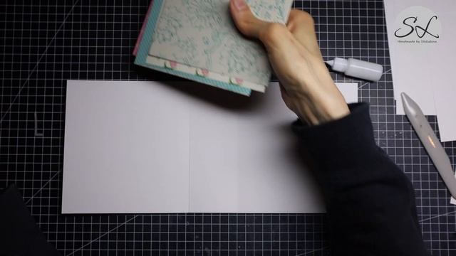 Tutorial Scrapbook Album binding | Album mit 1cm Bindung смотреть онлайн